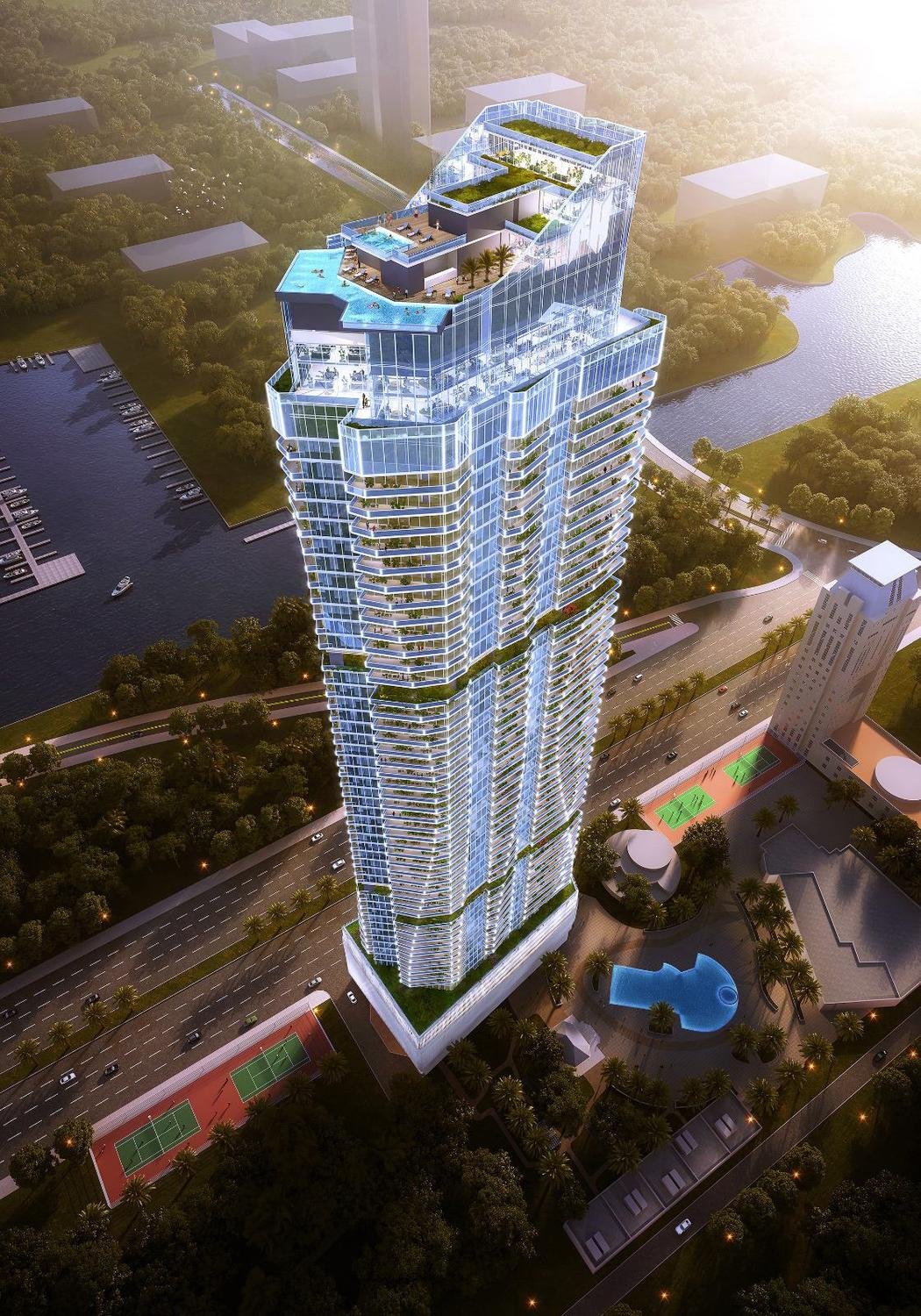 Habtoor Grand Residences view 3